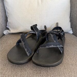 Chaco Kids Black and Blue Strappy Sandals